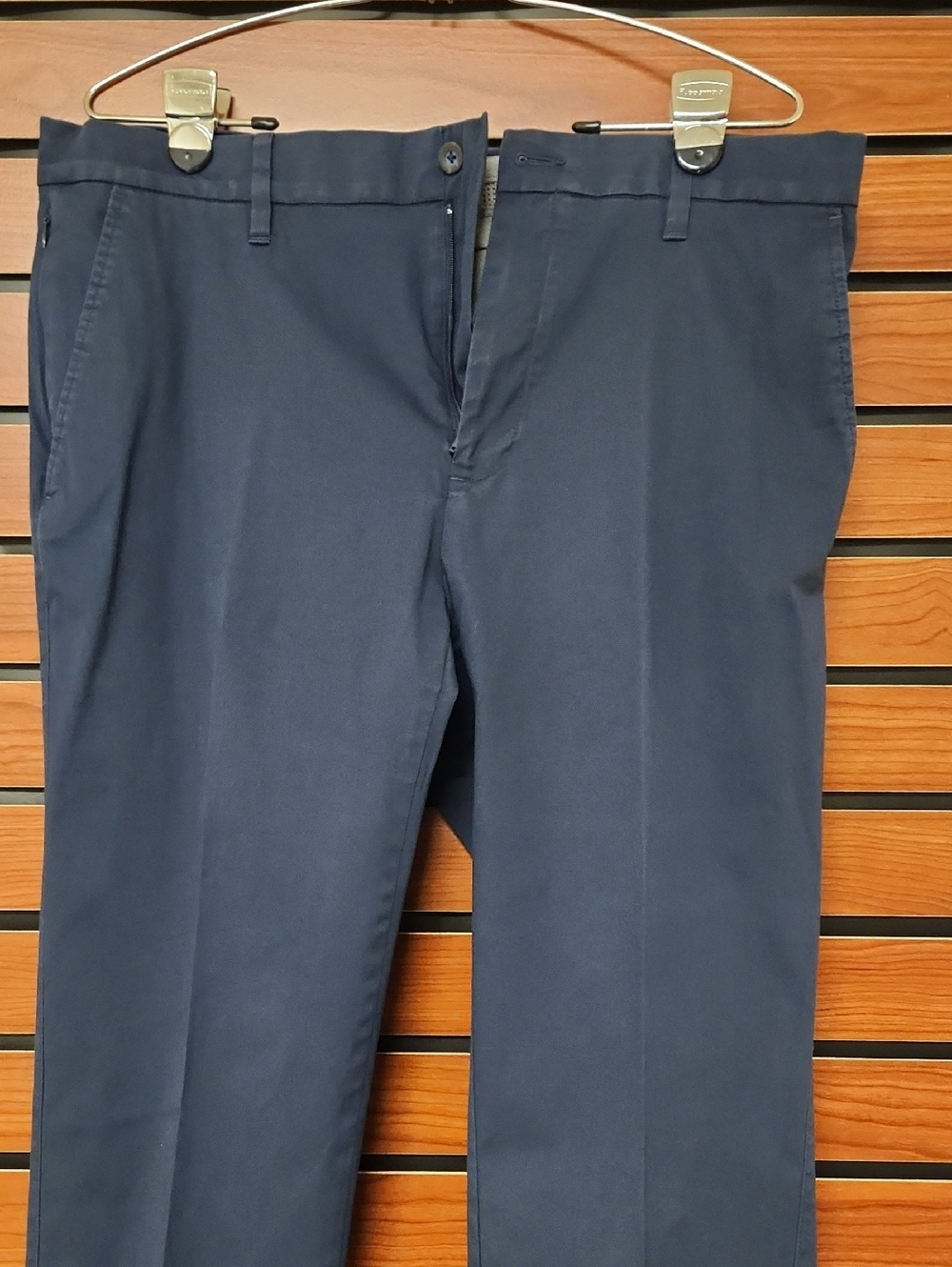 Cole Haan Navy Pants with Light Gray Interior